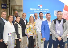 The ProPanama team with some of the producers they brought to Fruit Attraction for the first time. The ladies from ProPanama in front are from left Damaris Pianetta, Yelsica Cabellero and Secretary General Carmen Gisela Vergara.